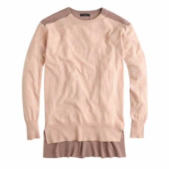 J. Crew Sweaters - J Crew Colorblock Tunic Sweater Large